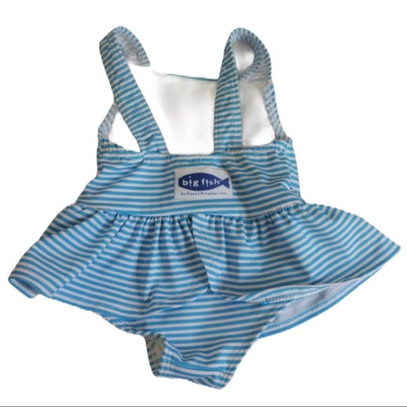 Big Fish Sweet Potatoes Swimsuit 12M - Picture 2 of 6